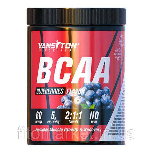 BCAA Чорниця 300г ТМ Вансітон / Vansiton