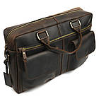 Велика шкіряна сума для документів, нотабука 17 дюймів TARWA RC-3160-4sa, фото 6