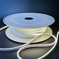 Неонова стрічка 2835-12V-120-10W/m IP65 4*10mm 3800-4000К нейтральний білий (ціна 1м)