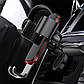 Автотримач для телефона Baseus Metal Age Gravity Car Mount (CD Version) Black, фото 6