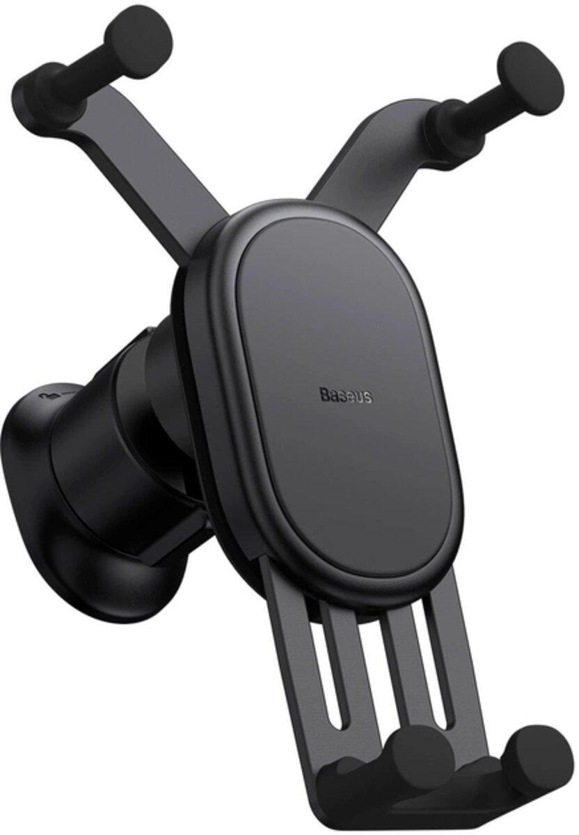Автотримач для телефона Baseus Stable Gravitational Car Mount Air (Air Outlet Version) Black