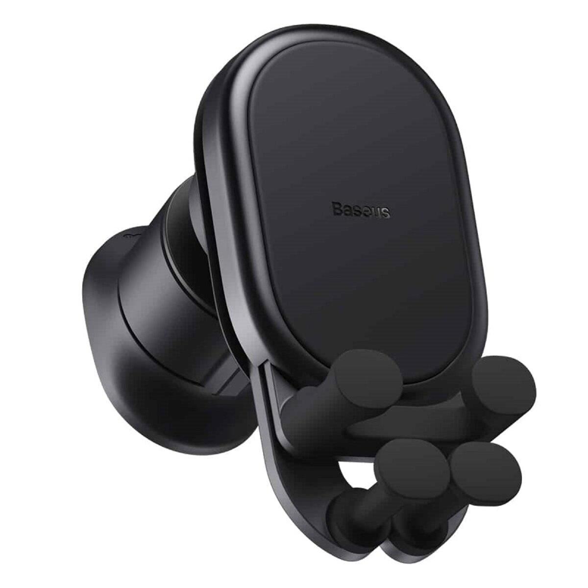 Автотримач для телефона з БЗП Baseus Stable Gravitational Wireless Charging Car Mount Pro 15W (Air Outlet