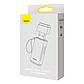 Кардридер Baseus Lite Series USB-A  to SD/TF Card Reader  Grey, фото 3