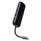USB-хаб Baseus AcmeJoy 5-Port Type-C HUB Adapter（Type-C to USB3.0*2+USB2.0*1+Type-C PD&Data *1+RJ45*1）Dark, фото 4
