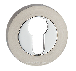 Накладка під циліндр матовий нікель/хром MVM E3 SN/PC