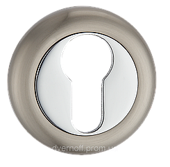 Накладка під циліндр матовий нікель/хром MVM E5 SN/PC