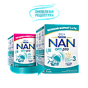 NAN 3 OPTIPRO Cуміш молочна суха з 5 олігосахаридами та L. Reuteri для дітей від 12 місяців, 1 кг, фото 2