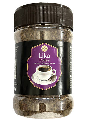 Розчинна кава LIKA Coffee 200 г у пластиковій банці Польща, фото 3