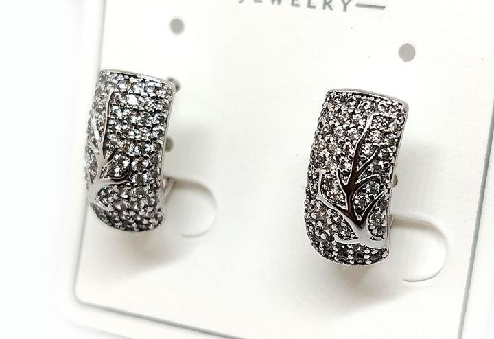 Сережки жіночі медична сталь, фото 1