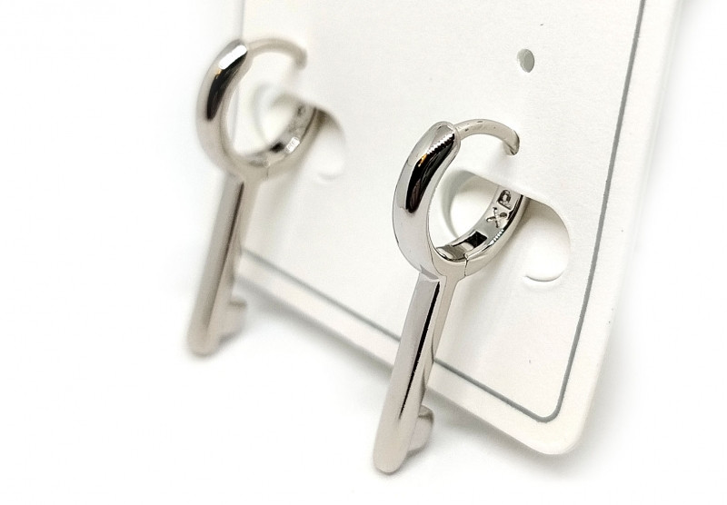 Сережки жіночі 2025 Ключики, фото 1