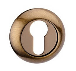 Накладка під циліндр полірована бронза MVM Е 9 PCF