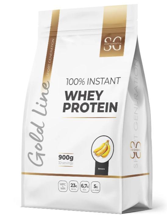 Протеїн Sport Generation 100% Instant Whey Protein 900 грам Смак : Banana