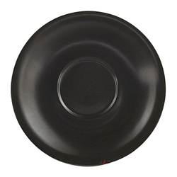 Блюдце Black з порцеляни Porland 120 мм (122112/Bl)