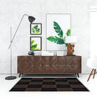 Плитка ковролін самоклеюча темно-коричнева 300х300х4,5мм SW-00001422, фото 3