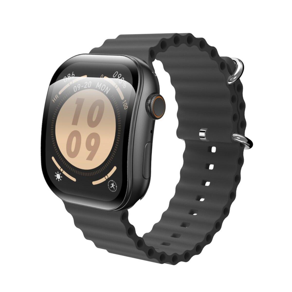 Смарт-годинник W&O X10 Pro 3, 1.95", IP67, Bluetooth-дзвінки, пульсометр, моніторинг сну, бездротова музика Black