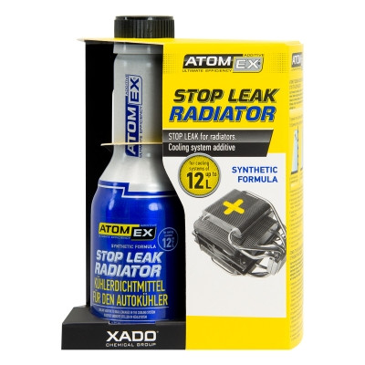 Стоп-теча для радіатора XADO ATOMEX Stop Leak Radiator - 250мл.., фото 1