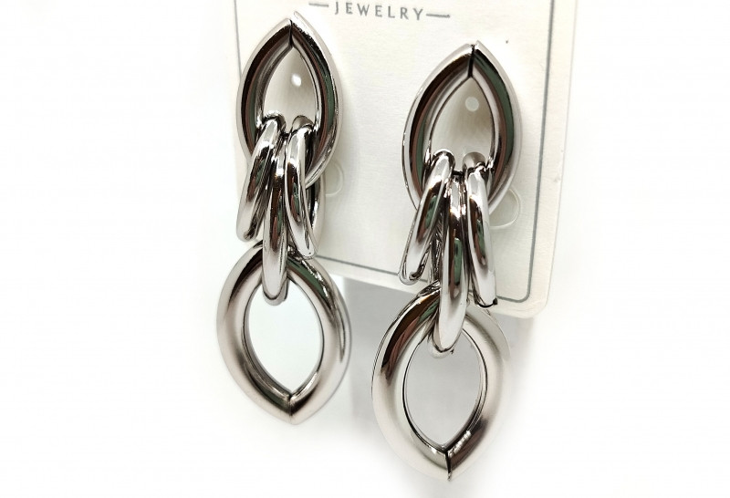 Сережки жіночі великі, фото 1