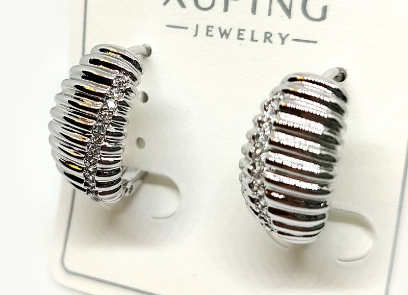 Сережки жіночі класичні, фото 1