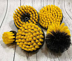 Набір із 5 щіток на шуруповерт дриль для чистки, прибирання автомобіля