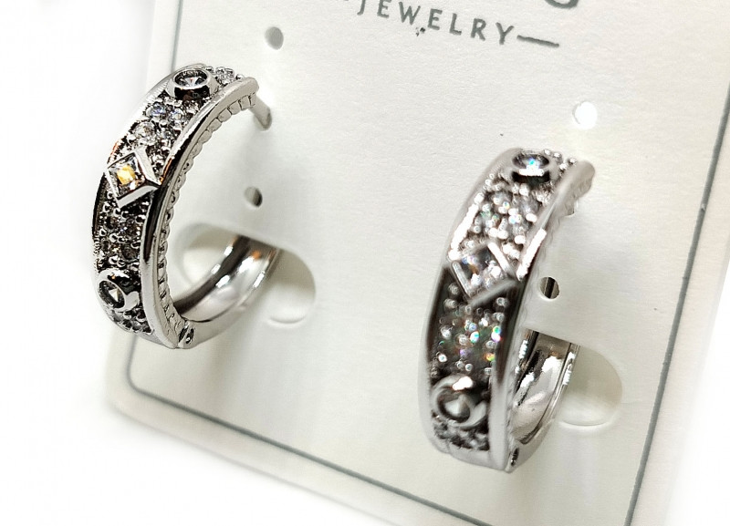 Сережки жіночі тренд Візерунки, фото 1