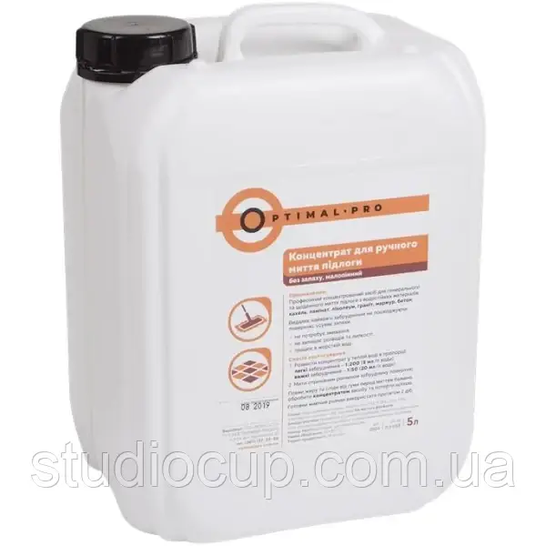 Концентрат для ручного миття підлоги 5л Optimal Pro