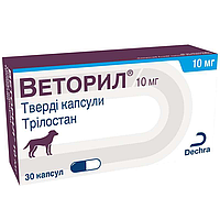 Dechra Limited Веторил Трилостан капсули для собак у разі синдрому Кусингу