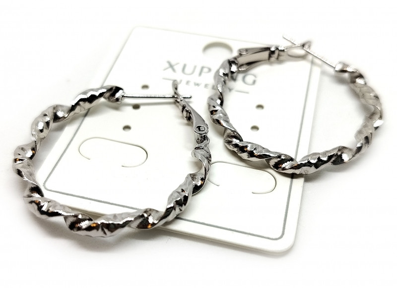 Сережки жіночі ексклюзивник Кільця, фото 1