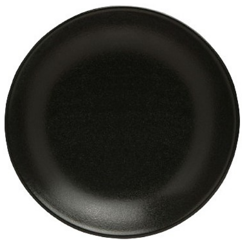 Тарілка глибока Porland Black порцелянова 210 мм 197621/Bl