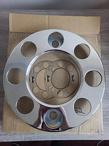 Ковпак колеса універсальний 19,5 пустий (нержавійка) Ковпаки на колеса 19,5