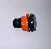 Врізання в Бак 1/2" пластик