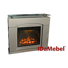 Камінокомплект IDaMebel Laguna сірий Goodfire 28