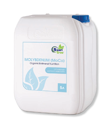 Добриво органо-мінеральне SmartGrow Molybdenum (MoCo) 5 л, фото 1