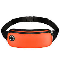 Сумка для бігу з 2 кишенями 22х10 см RunningBag Вологостійка Orange (36144562)
