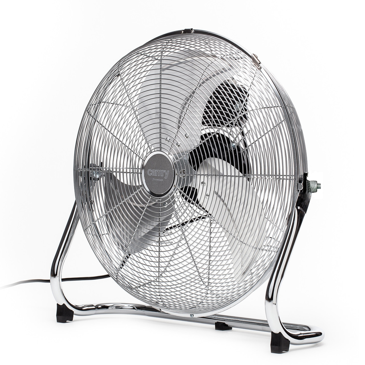 Вентилятор підлоговий Camry 200 Вт Діаметр лопатей 45 см Хромована поверхня (CR 7306)