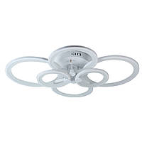 Стельова LED люстра Sunlight 5332/2+2 білий