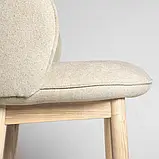 Стілець обідній для кафе Stich Comfort h-86 натуральний ясен / Magenta 13, фото 8