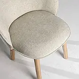 Стілець обідній для кафе Stich Comfort h-86 натуральний ясен / Magenta 13, фото 7