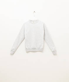 Сіро-Ліловий світшот жіночий оверсайз Classic raglan sweat Fruit of the Loom