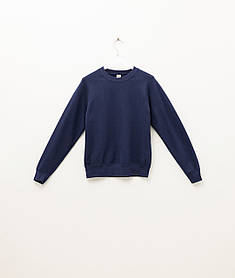 Темно-Синій світшот жіночий оверсайз Classic raglan sweat Fruit of the Loom