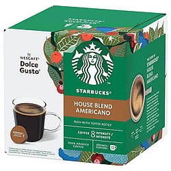 Кава в капсулах Starbucks Dolce Gusto Americano 12 шт американо