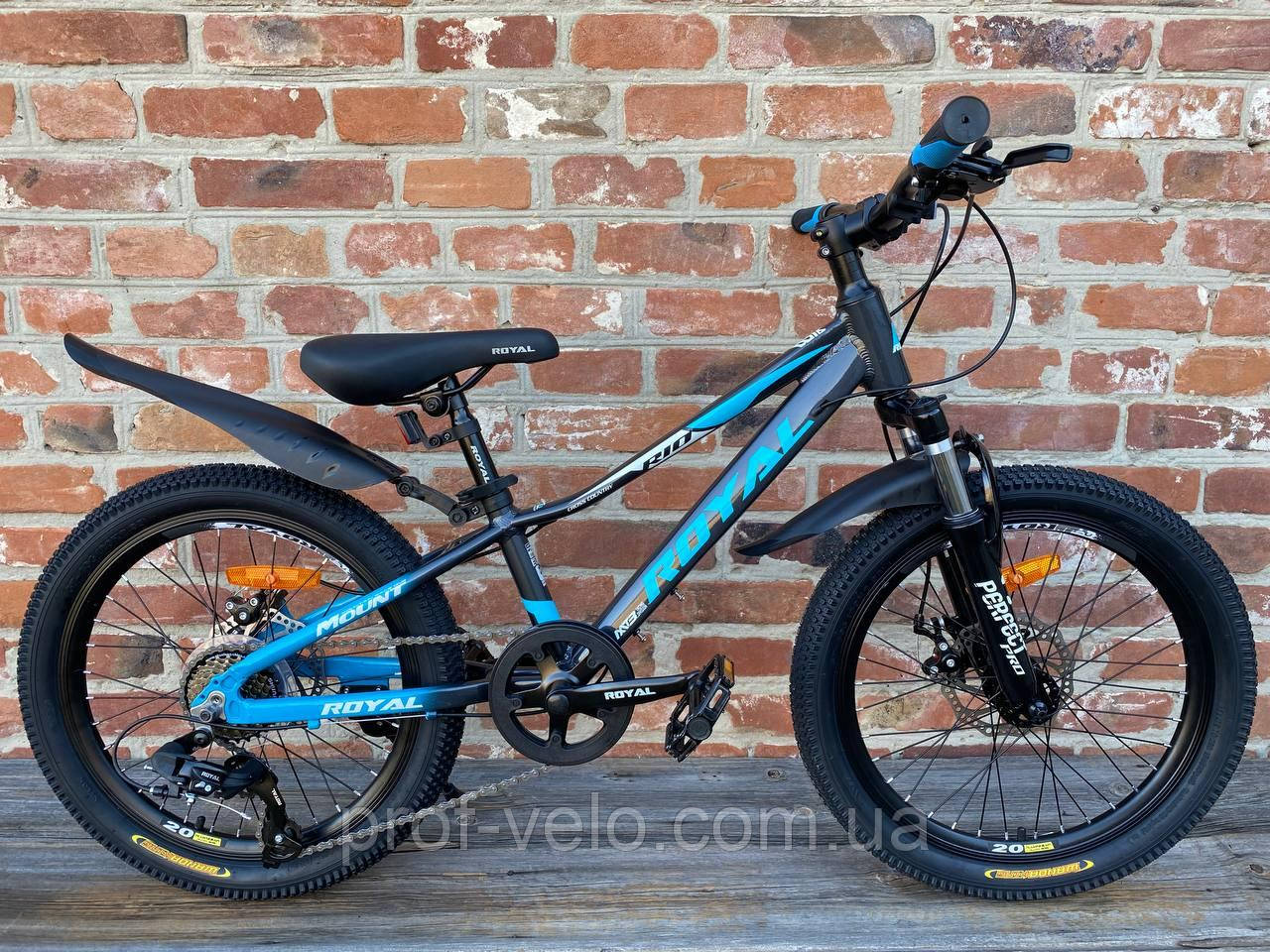 Велосипед Royal 20" RIO сірий 2025