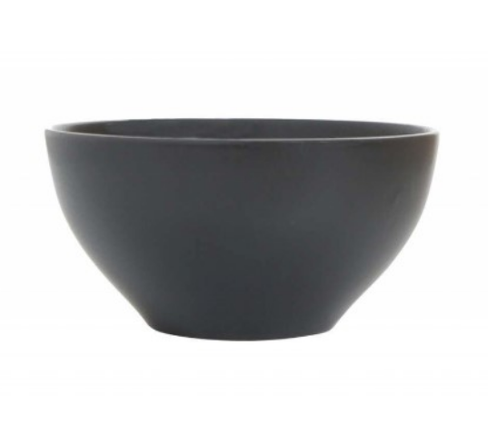 Порцеляновий глибокий салатник Porland Black 550 мл 14 см 363914/Bl, фото 1