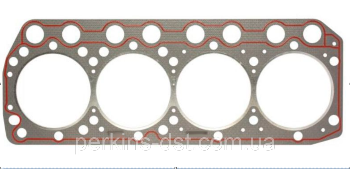 3681E029 Прокладка гбц, головки блока цилиндров для двигателя Perkins 704-30 UA, UB, фото 1