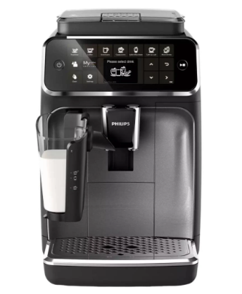 Автоматична кавомашина PHILIPS Series 4400 LatteGo EP4346/71 електронна кавоварка із сенсорним керуванням