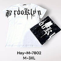 Футболкa чоловіча оптом, M-3XL рр,  № Hay-M-7802, фото 2