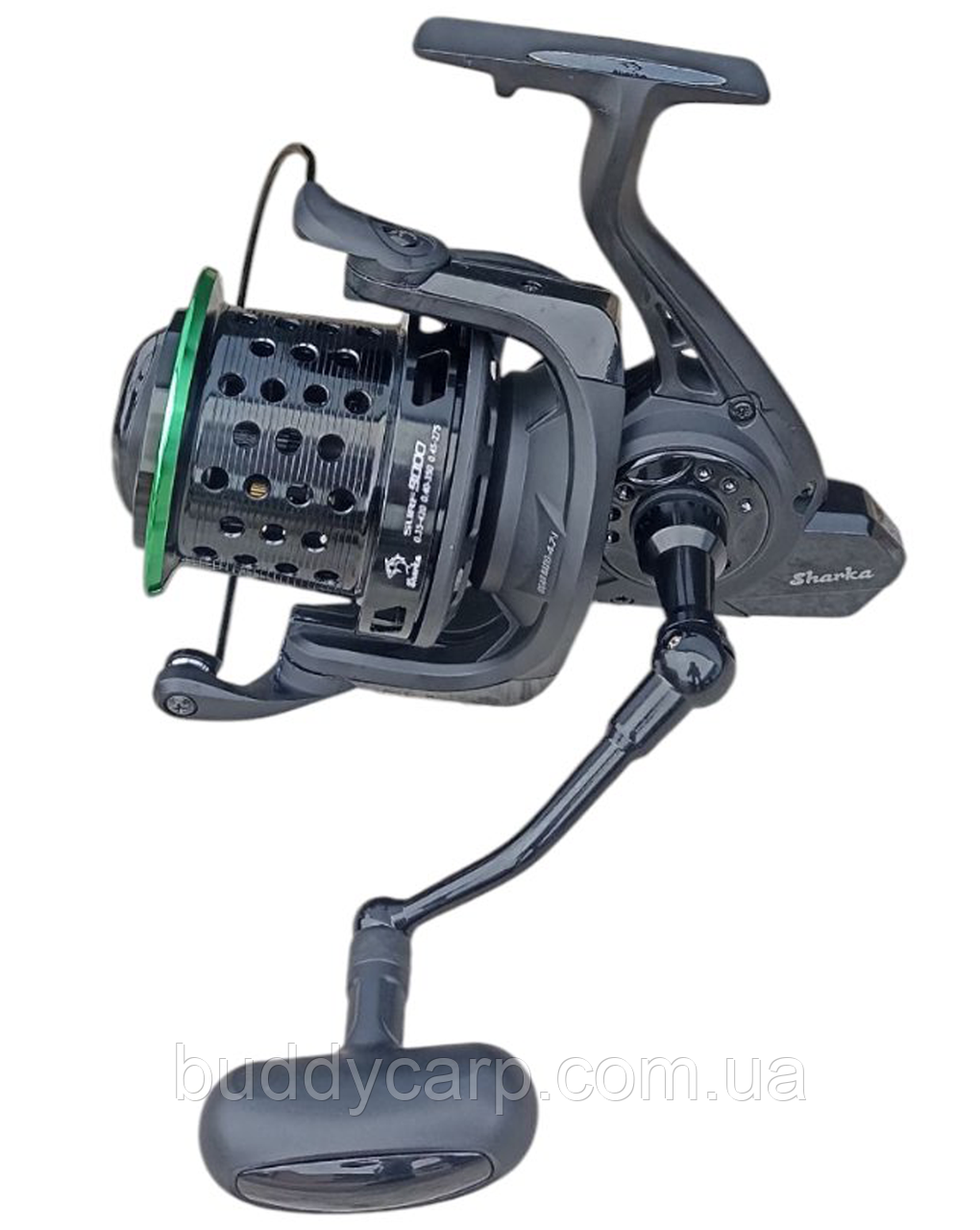 Котушка 9000 Surf Sharka 9+1BB швидкий фрикціон, дві шпулі, фото 1