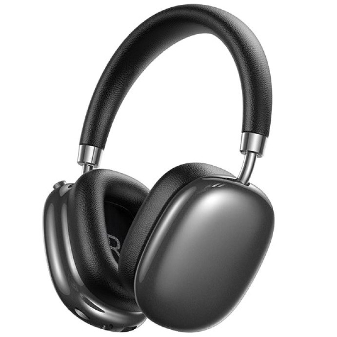 Безпровідні накладні навушники з мікрофоном Remax RB-602HB |BTV5.0, до 70 год роботи| Чорний, фото 1