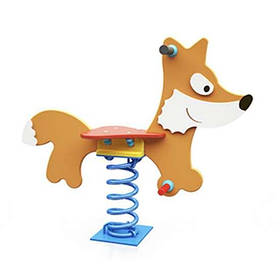 Дитяча качалка на пружині “Лисичка” вулична