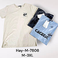 Футболкa чоловіча оптом, M-3XL рр,  № Hay-M-7808, фото 2