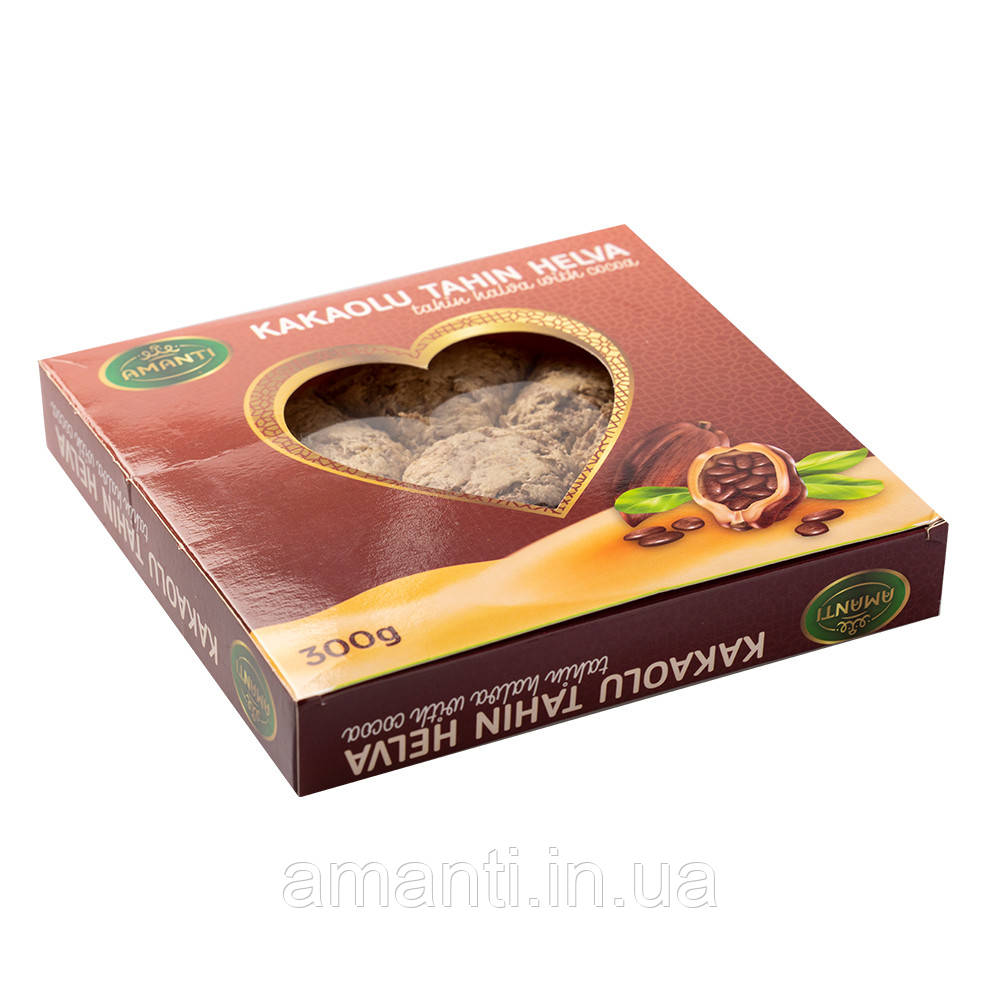 Халва Тахінна з какао подарункова, 300г, фото 1